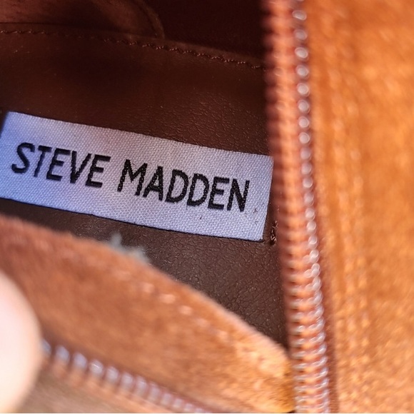 Steve Madden Gauge brown suede riding boot - Picture 9 of 10